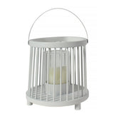 Rechargeable Outdoor Cage Lantern Waterproof Portable Garden Light for Patio and Landscape