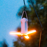 Rechargeable Outdoor LED Camping Lamp with 360 Degree Adjustable Cover and 10000mAh Power Bank