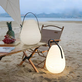 Rechargeable Portable LED Lantern Waterproof Outdoor Table Lamp with Remote and Timer