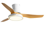 Modern Nordic Reversible Ceiling Fan with LED Light and Variable Frequency Remote Control