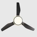 Modern Nordic Reversible Ceiling Fan with LED Light and Variable Frequency Remote Control