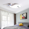Modern Animal Shaped LED Flush Mount Ceiling Light for Children Bedroom Nursery