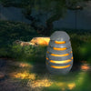 Resin Egg Shaped Waterproof LED Garden Light Modern Outdoor Pathway Landscape Lighting for Lawn