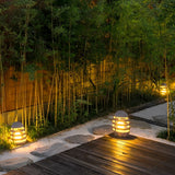 Resin Egg Shaped Waterproof LED Garden Light Modern Outdoor Pathway Landscape Lighting for Lawn