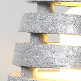 Resin Egg Shaped Waterproof LED Garden Light Modern Outdoor Pathway Landscape Lighting for Lawn