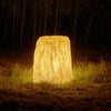Resin Simulation Wood Pile Landscape Lamp for Outdoor Garden Courtyard and Villa