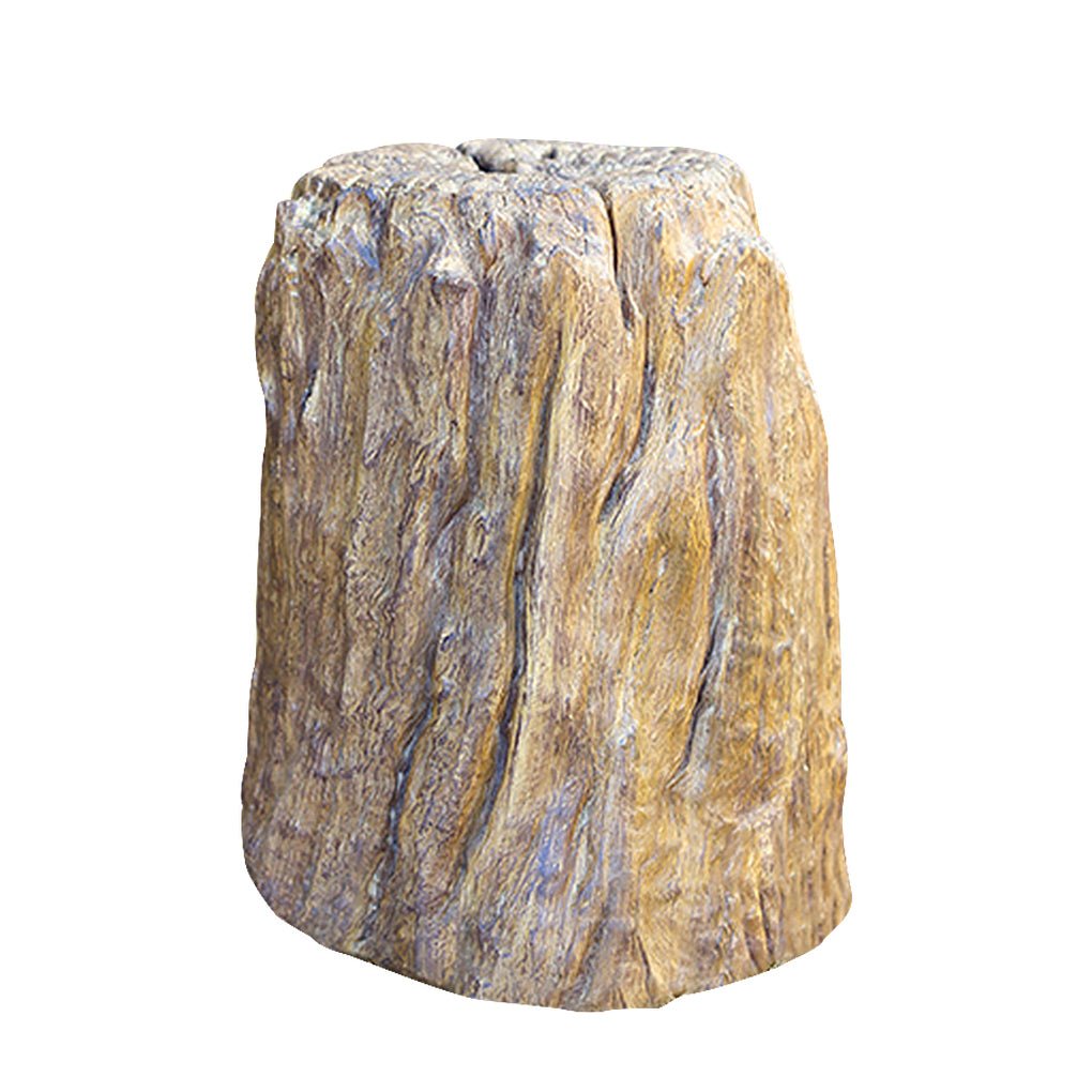 Resin Simulation Wood Pile Landscape Lamp for Outdoor Garden Courtyard and Villa