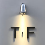 Retro Bell Shaped LED Outdoor Wall Light Waterproof Exterior Sconce in Aluminum