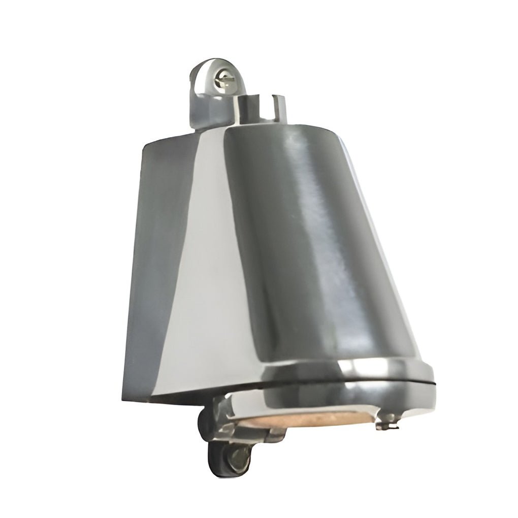 Retro Bell Shaped LED Outdoor Wall Light Waterproof Exterior Sconce in Aluminum