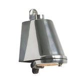 Retro Bell Shaped LED Outdoor Wall Light Waterproof Exterior Sconce in Aluminum
