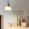 Retro Circular Electroplated Metal LED Pendant Light for Kitchen Island and Dining Room
