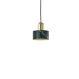 Retro Circular Electroplated Metal LED Pendant Light for Kitchen Island and Dining Room
