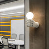 Retro Industrial Fist Hand Wall Sconce Resin Decorative Wall Lamp for Porch Hallway and Stairs