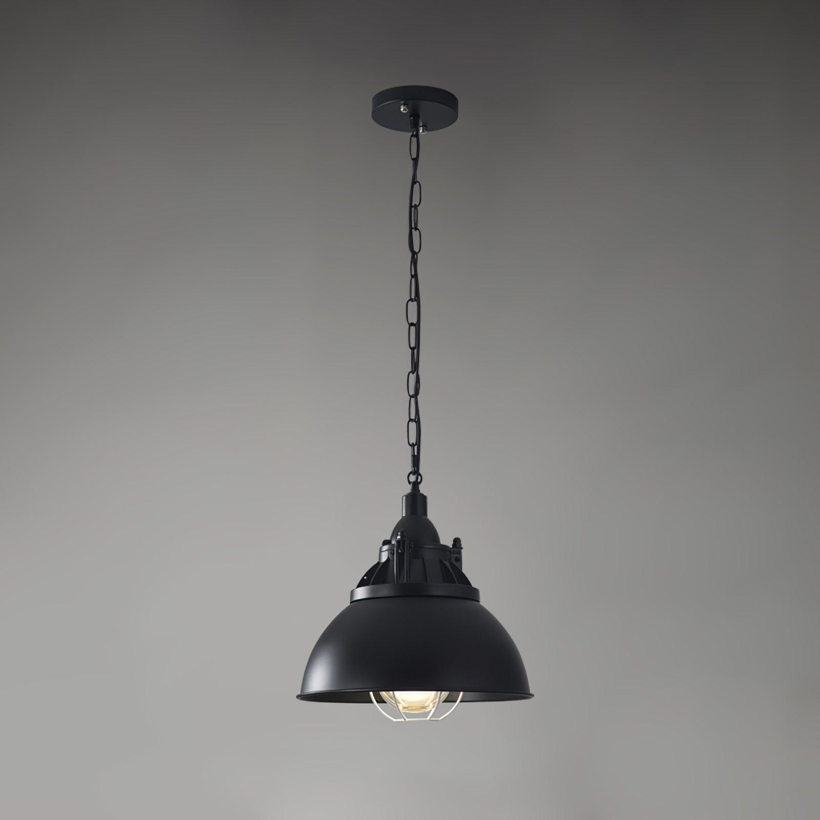 Retro Industrial Metal Ceiling Pendant Light Fixture for Kitchen Island and Dining Room