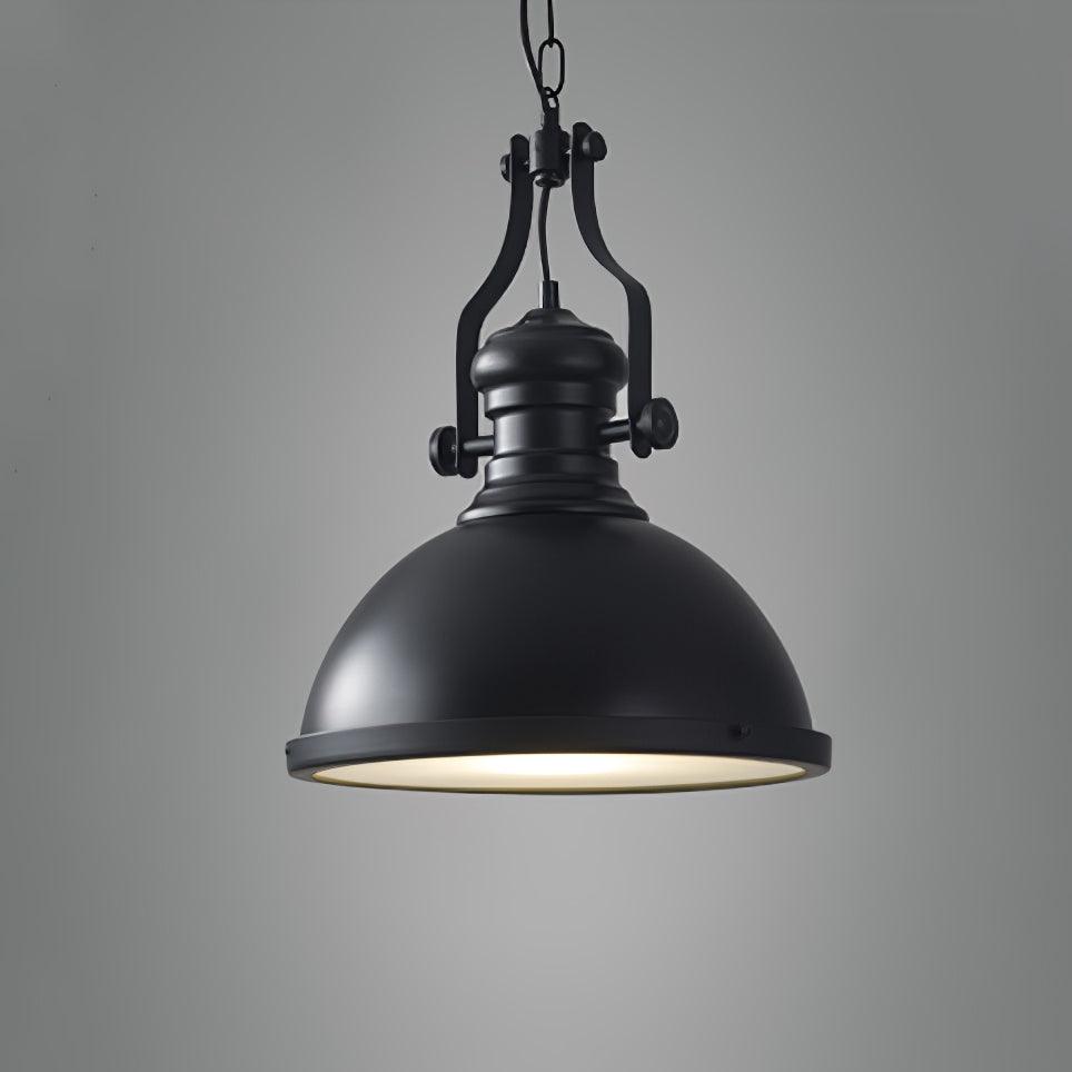 Retro Industrial Metal Ceiling Pendant Light Fixture for Kitchen Island and Dining Room