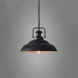 Retro Industrial Metal Ceiling Pendant Light Fixture for Kitchen Island and Dining Room