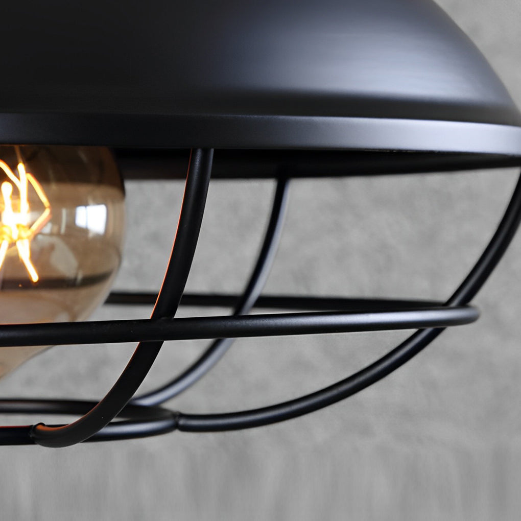 Retro Industrial Waterproof Outdoor Wall Sconce Iron LED Porch Lighting Fixture