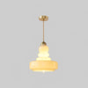 Retro Milk Glass Schoolhouse Pendant Light Vintage Indoor Ceiling Fixture
