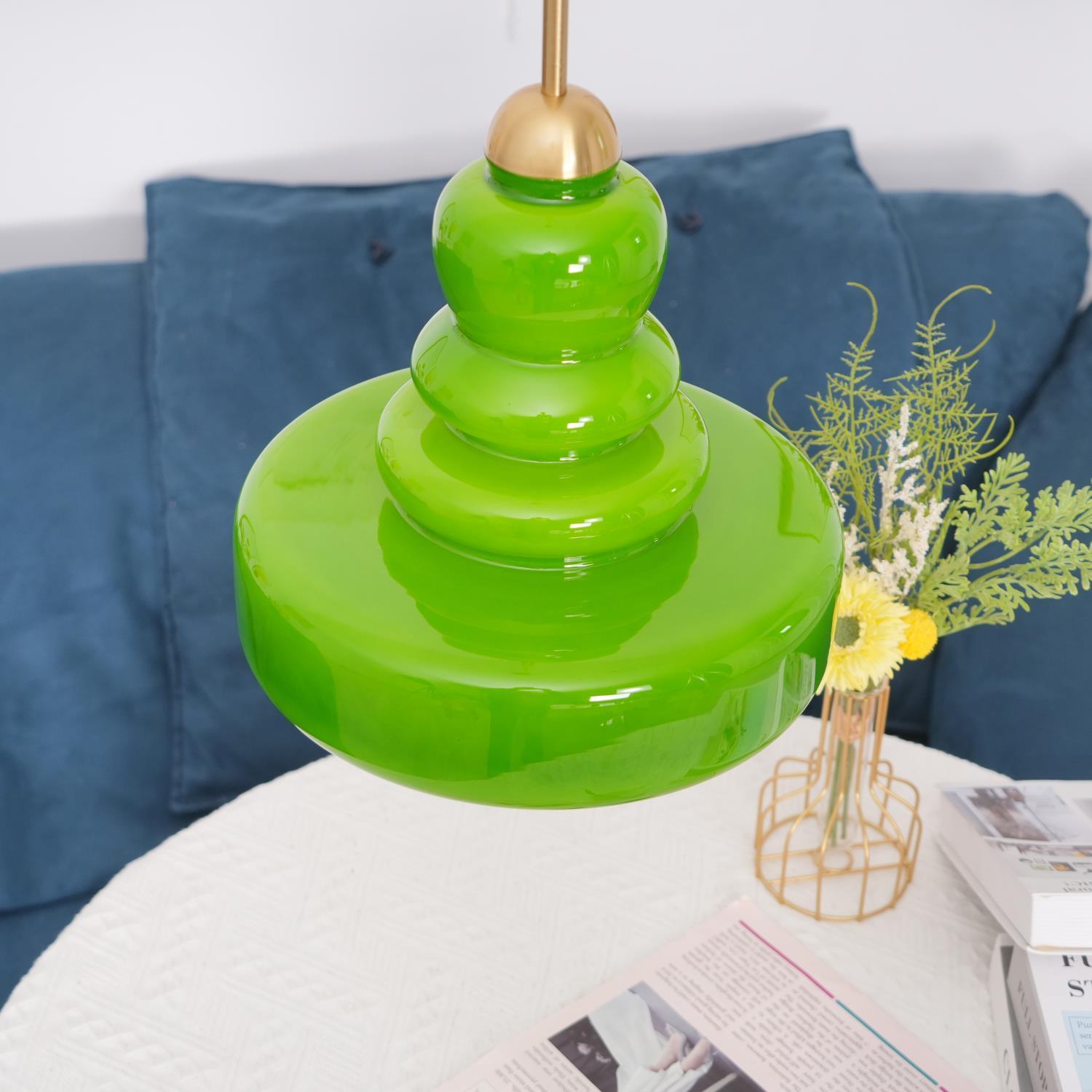 Retro Milk Glass Schoolhouse Pendant Light Vintage Indoor Ceiling Fixture