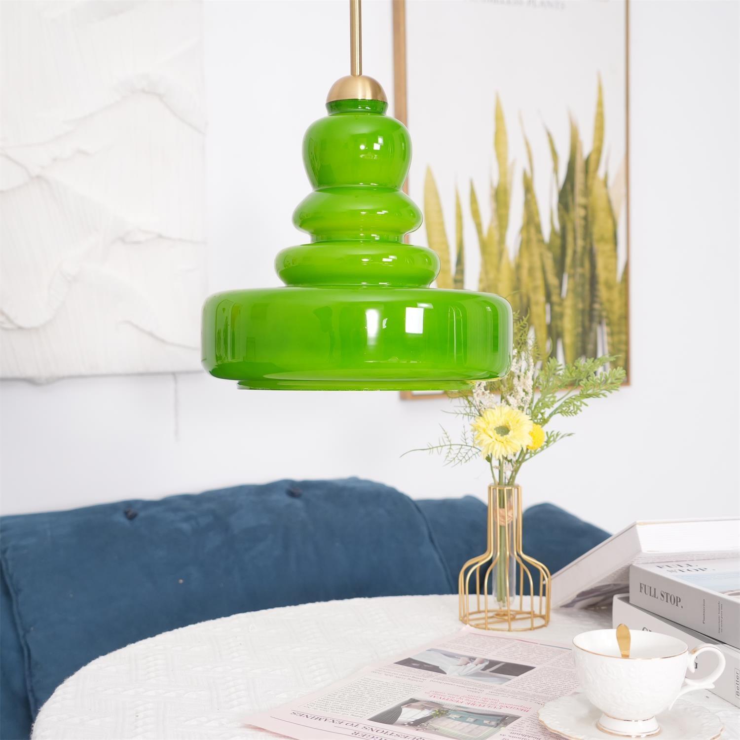 Retro Milk Glass Schoolhouse Pendant Light Vintage Indoor Ceiling Fixture