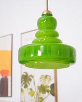 Retro Milk Glass Schoolhouse Pendant Light Vintage Indoor Ceiling Fixture