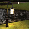 Retro Outdoor LED Landscape Light Waterproof Garden Pathway Lamp for Villa Lawn and Courtyard