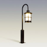 Retro Outdoor LED Landscape Light Waterproof Garden Pathway Lamp for Villa Lawn and Courtyard