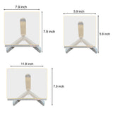 Rewritable LED Acrylic Message Board Table Lamp with Warm White Lighting and Tripod Holder