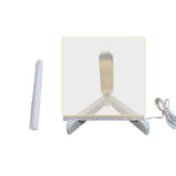 Rewritable LED Acrylic Message Board Table Lamp with Warm White Lighting and Tripod Holder