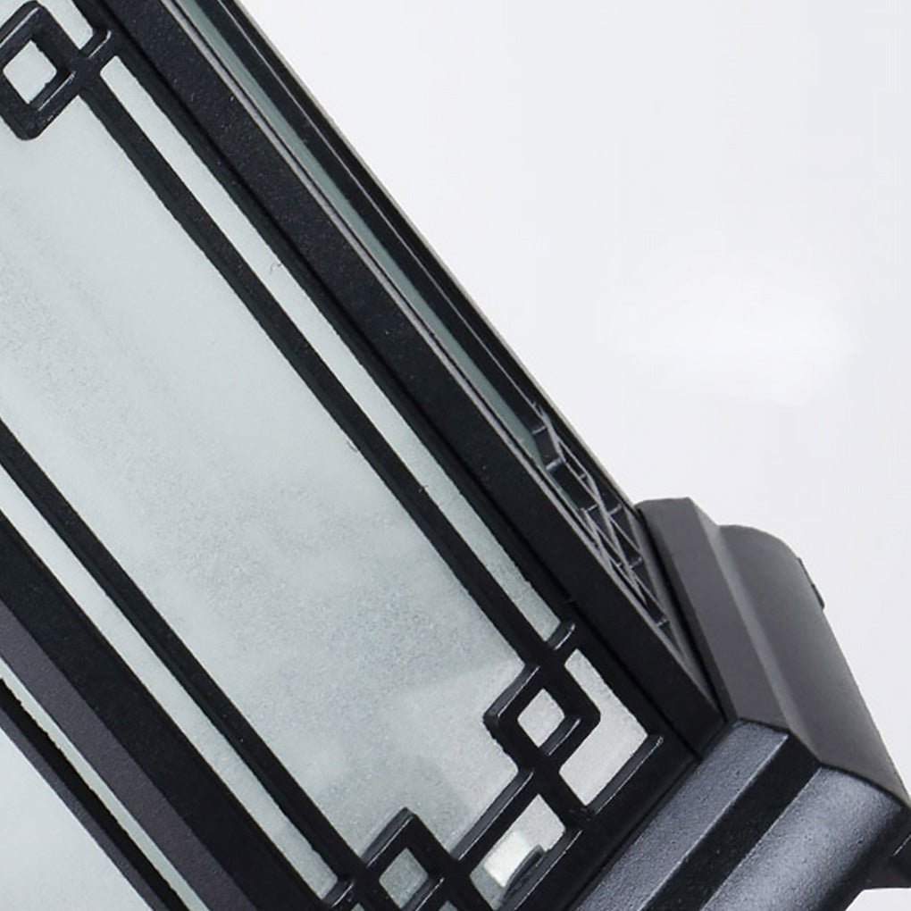 Rhombus Design Asian Inspired Outdoor Garden Pathway Light in Die Cast Aluminum