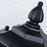 Rhombus Design Asian Inspired Outdoor Garden Pathway Light in Die Cast Aluminum