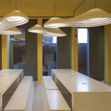 Rice Field Acoustic Pendant Light Modern Acrylic LED Ceiling Lamp for Interior Decor