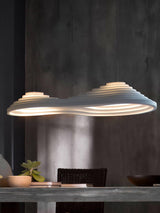 Rice Field Acoustic Pendant Light Modern Acrylic LED Ceiling Lamp for Interior Decor