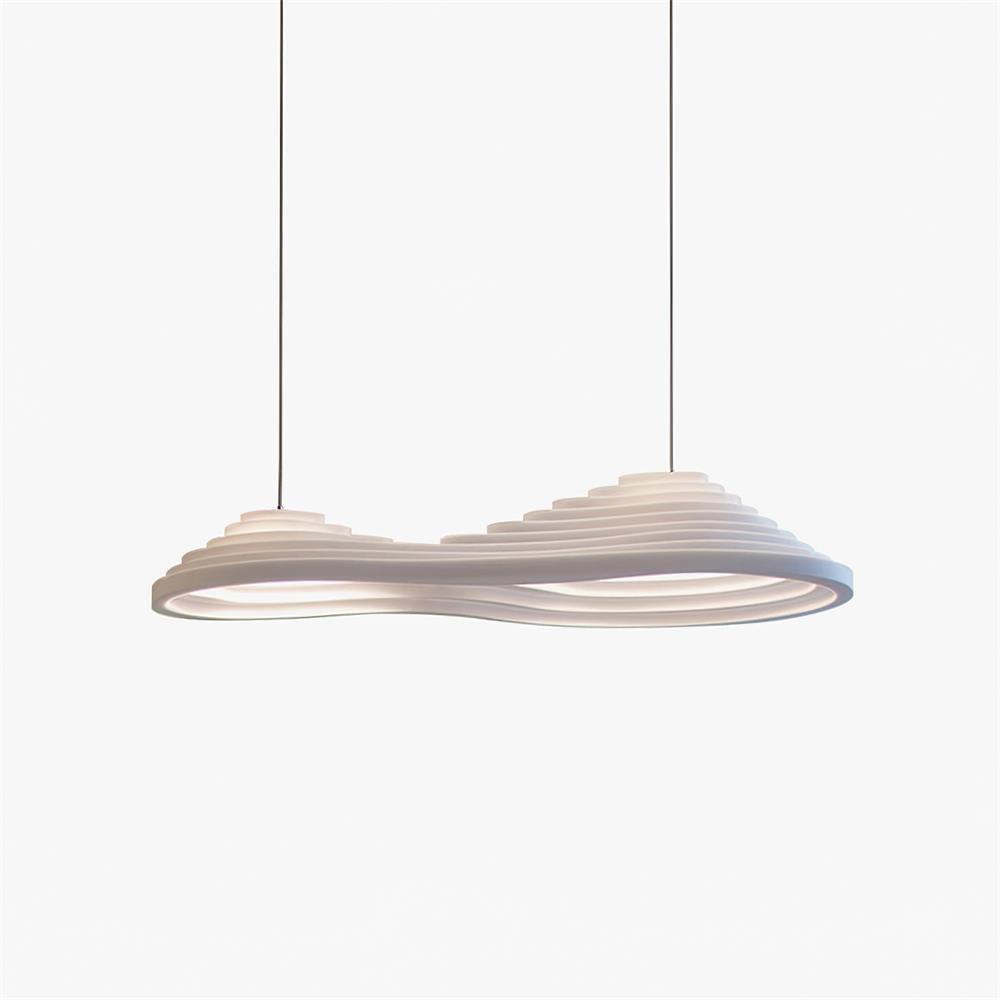 Rice Field Acoustic Pendant Light Modern Acrylic LED Ceiling Lamp for Interior Decor