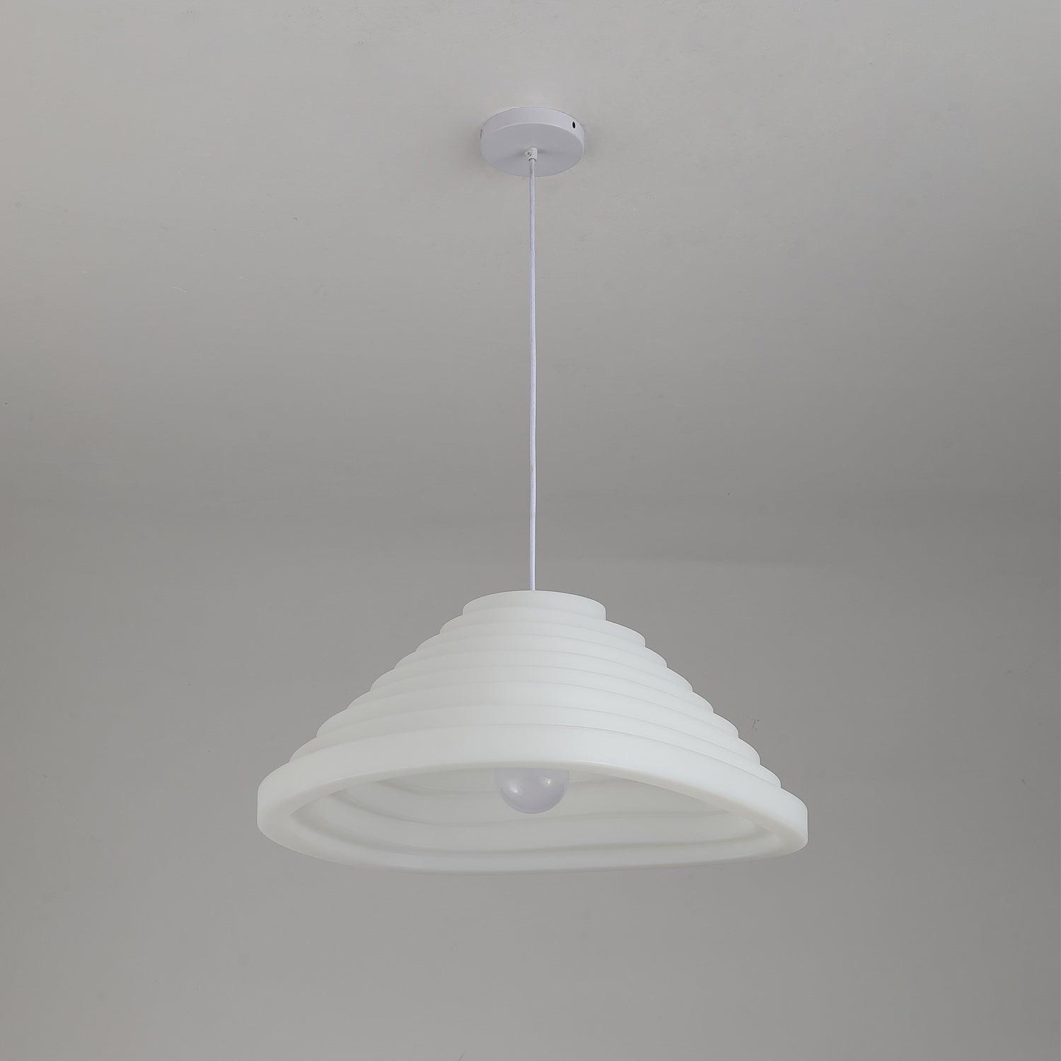 Rice Field Acoustic Pendant Light Modern Acrylic LED Ceiling Lamp for Interior Decor