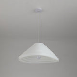 Rice Field Acoustic Pendant Light Modern Acrylic LED Ceiling Lamp for Interior Decor