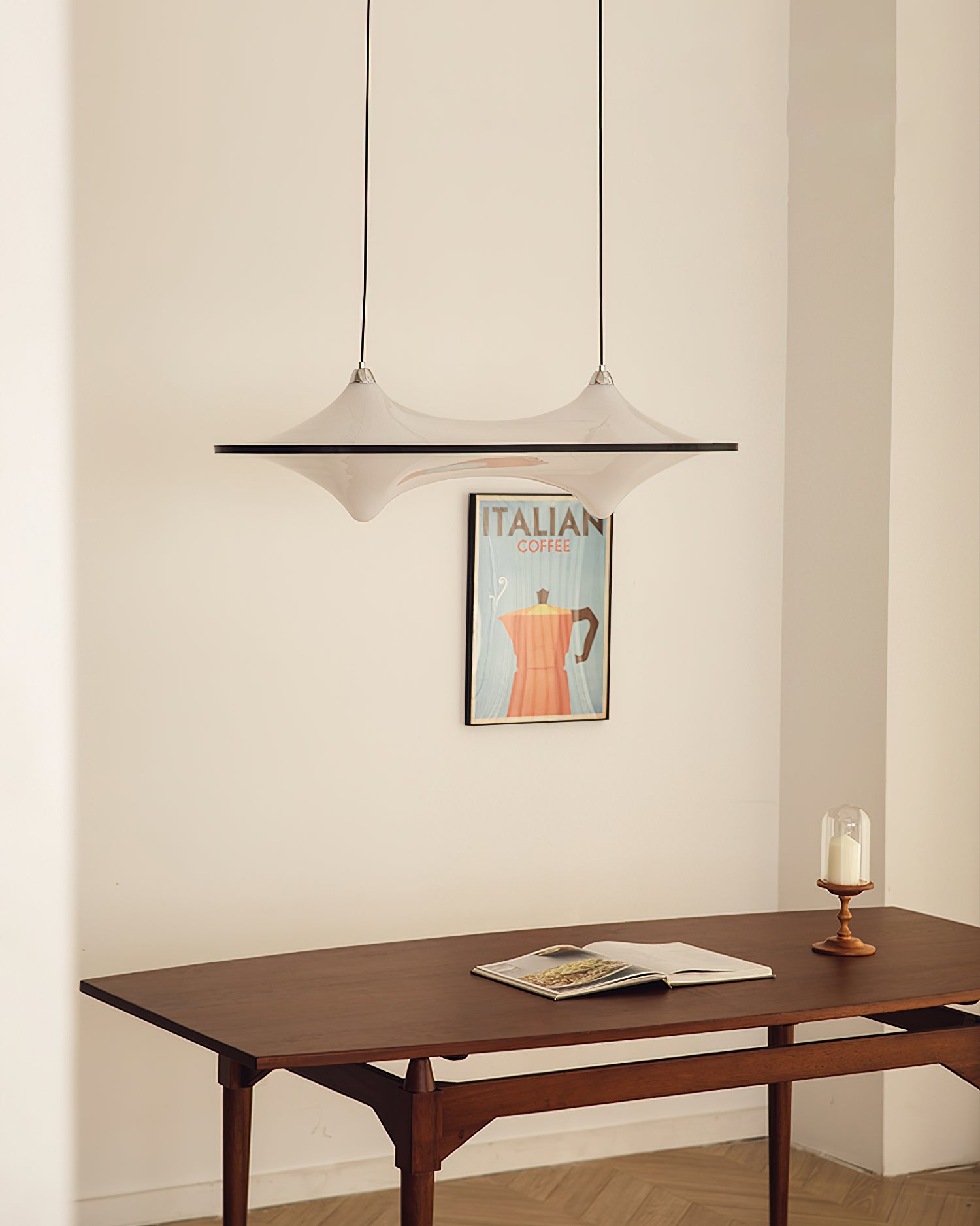 Rilke Modern Geometric Acrylic Pendant Light for Contemporary Indoor Living Spaces