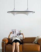 Rilke Modern Geometric Acrylic Pendant Light for Contemporary Indoor Living Spaces