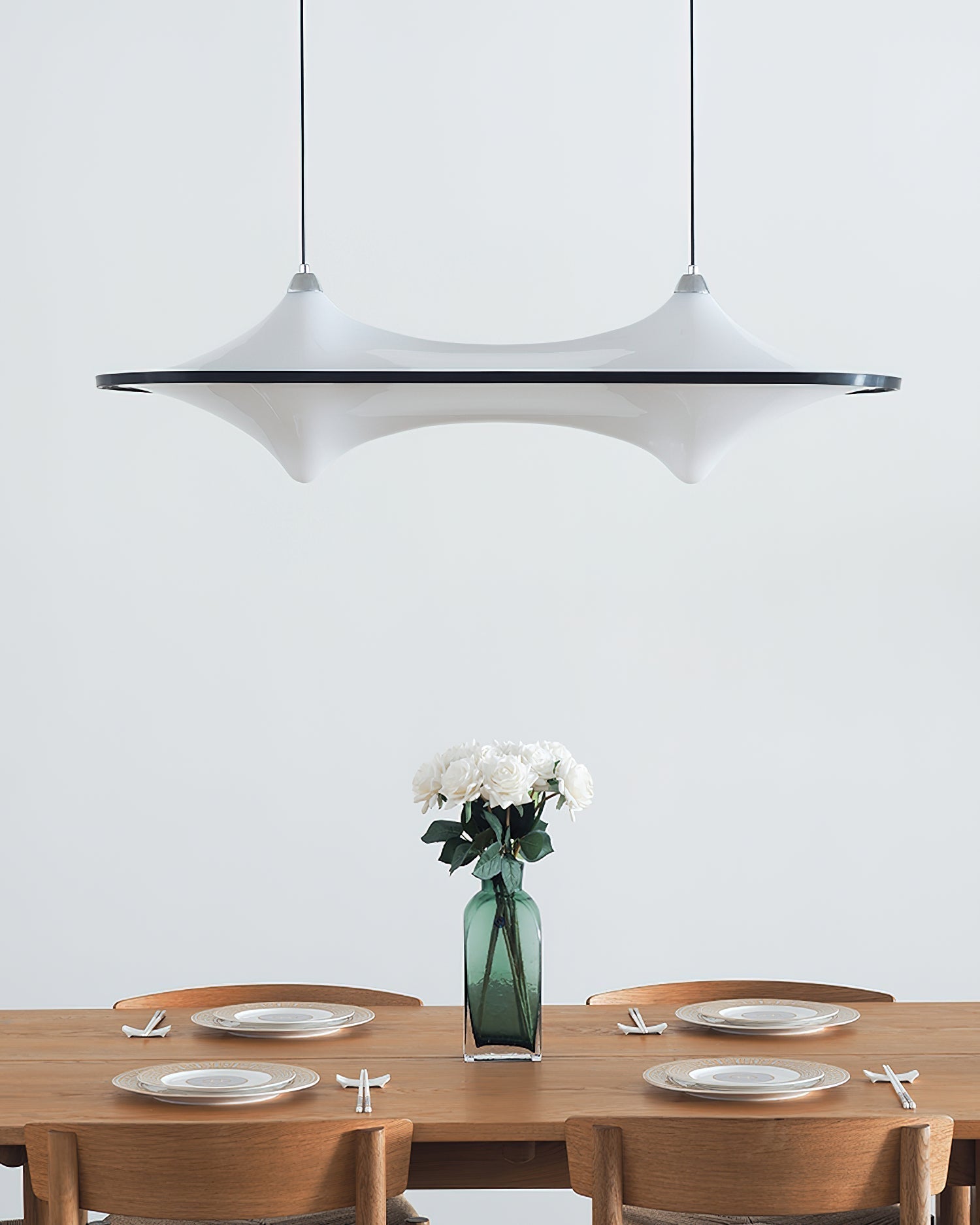 Rilke Modern Geometric Acrylic Pendant Light for Contemporary Indoor Living Spaces