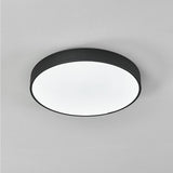 Modern Ultra Thin Round LED Flush Mount Ceiling Light for Contemporary Bedroom and Living Room