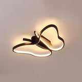 Modern Butterfly Shape LED Flush Mount Ceiling Light for Kids Bedroom and Nursery 20 Inch