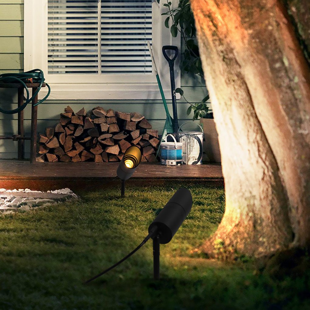 Rotatable Outdoor LED Landscape Spotlight for Garden Pathways and Yard Lighting