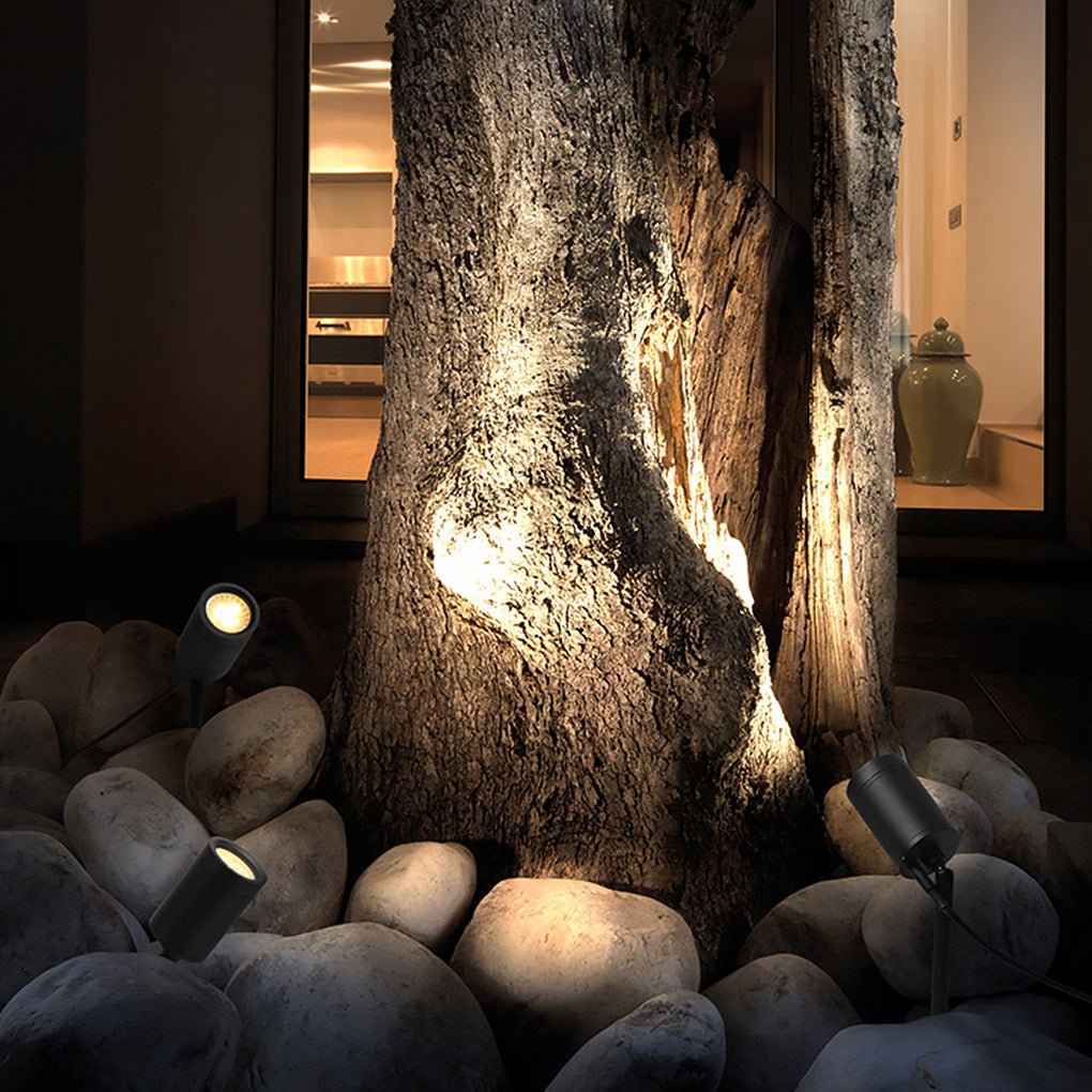 Rotatable Outdoor LED Landscape Spotlight for Garden Pathways and Yard Lighting
