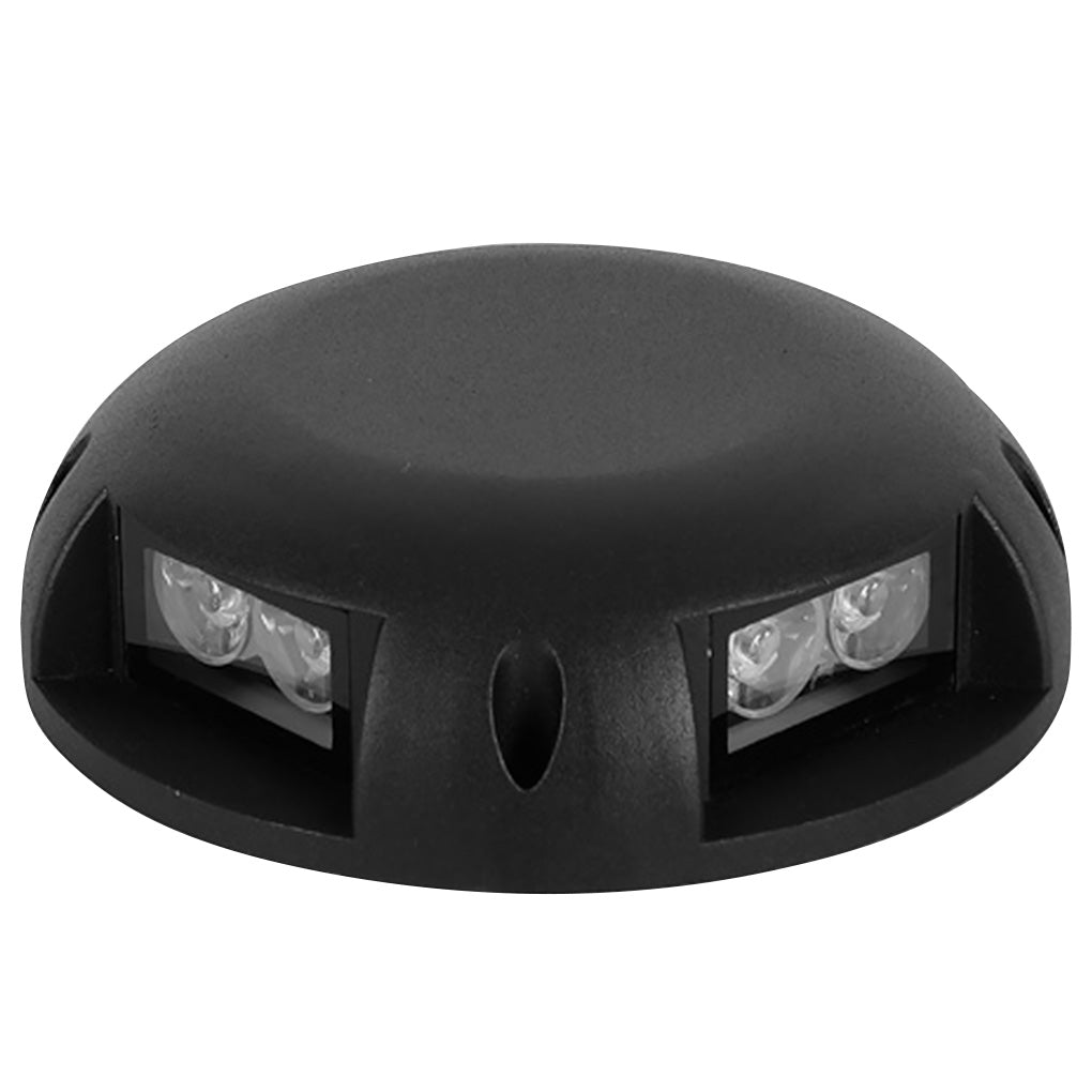 Round LED Surface Mount Step Light Waterproof Outdoor Landscape Decking Pathway Lighting