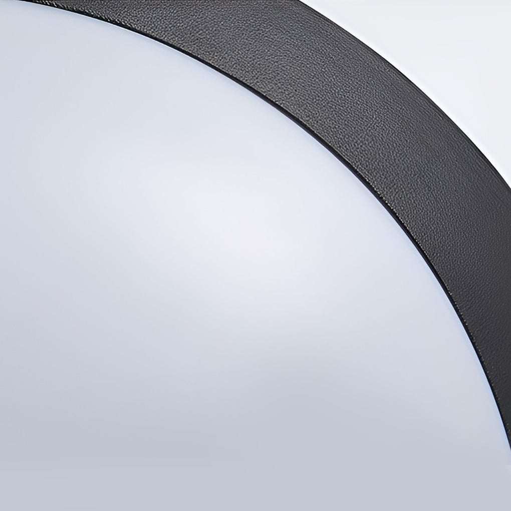 Modern Round IP66 Waterproof LED Outdoor Wall and Ceiling Light for Patio and Balcony