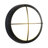 Modern Round IP66 Waterproof LED Outdoor Wall and Ceiling Light for Patio and Balcony