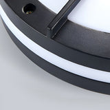 Modern Round IP66 Waterproof LED Outdoor Wall and Ceiling Light for Patio and Balcony