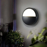 Modern Round IP66 Waterproof LED Outdoor Wall and Ceiling Light for Patio and Balcony