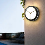Modern Round IP66 Waterproof LED Outdoor Wall and Ceiling Light for Patio and Balcony