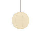 Round Washi Paper Pendant Light Japanese Style Handmade Lantern Ceiling Lamp for Indoor Illumination